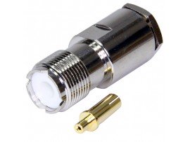 UHF-C59J Гн.на кабель RG59 пайка
