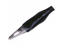 ITA-37 черный изолированный зажим Крокодил 37мм