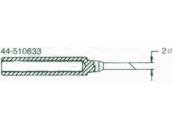 XY-44-510633/JP Наконечник 2мм для паяльной станции