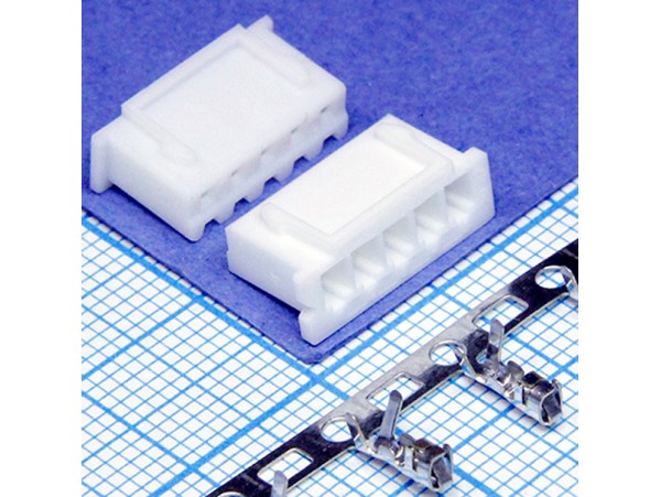CHU-5 2.54 розетка 5к.на кабель (PWС10-05F)