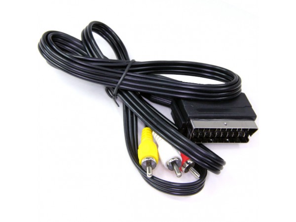 Шнур СК=3RCA 1,0м пластик Сигнал