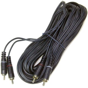 Шнур 2RCA/2RCA шт/шт 10м с покрытием