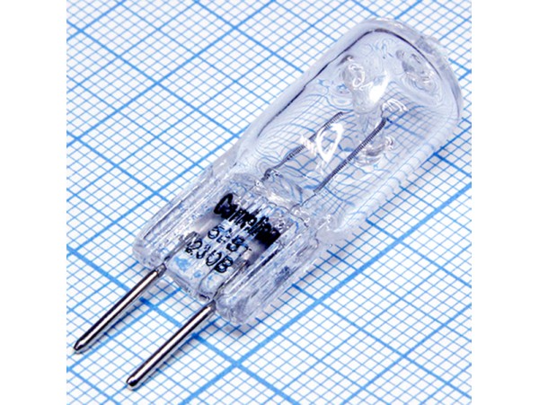 Лампа 220V 50W G6.35  JD