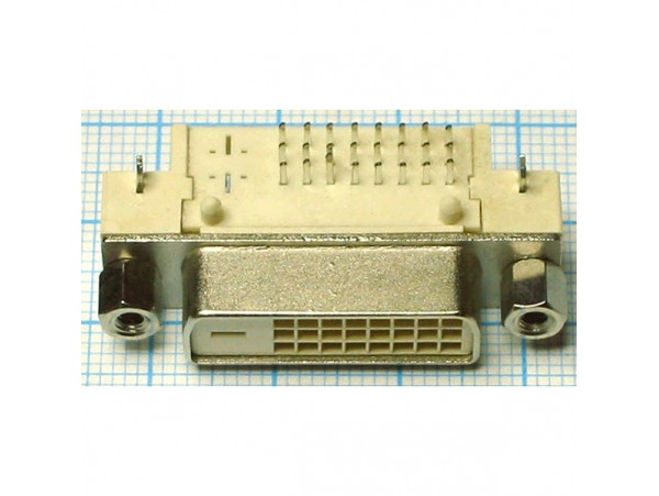 DVD-25FR Гн. DVI 25 контактов (м) на плату
