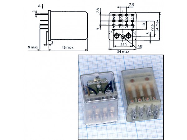 РП21-004-ухл4-12V.Реле