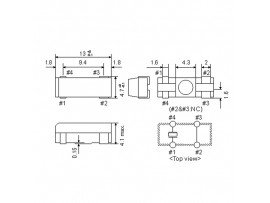 КВАРЦ 4,0 МГц KX-MC smd