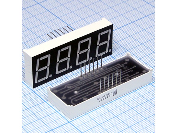 BQ-N516RD Инд.R 4DIG CA