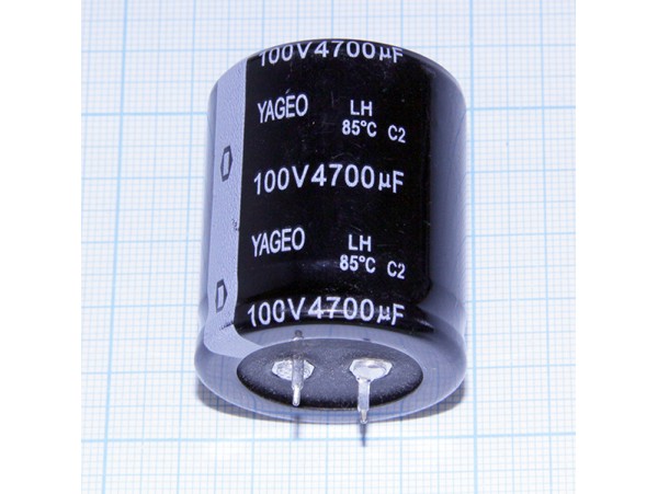 Конд.4700/100V 3540 +85°С LS JAMICON
