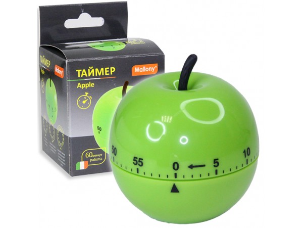 Таймер Apple (яблоко) 7*7,5см Mallony