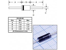 1N5342B (Стабил. 6.8V/5W)