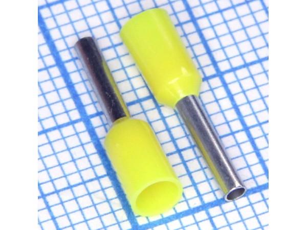 TIC-1.0-8 наконечник втулочный 8мм 1.0мм2