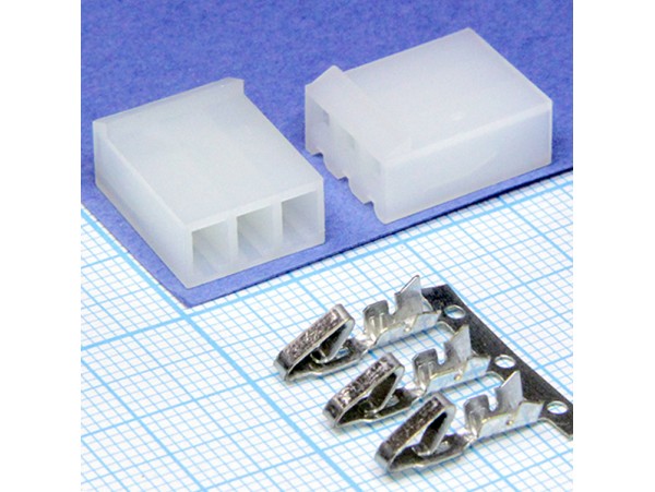 PHU-3 розетка 3к.на кабель 3,96мм