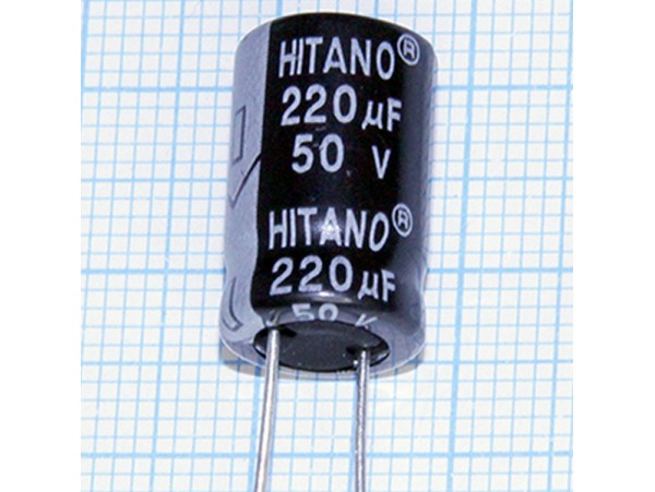 Конд.220/50V 1016 +105°C EHR