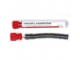 Припой d=1,0 10г ПОС-61 с канифолью туба