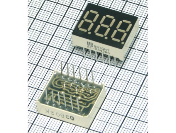 BT-M342RD Инд. 3M LED G 3DIG AN