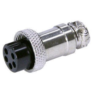 GX16M-5A розетка 5PIN на кабель 16мм