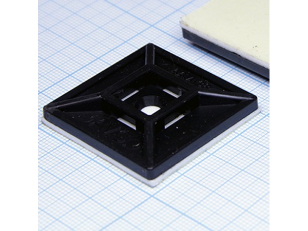 AAM 38-B (50шт) крепёж стяжки самоклеющийся