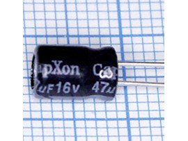 Конд.47/16V 0607 +105С Jamicon