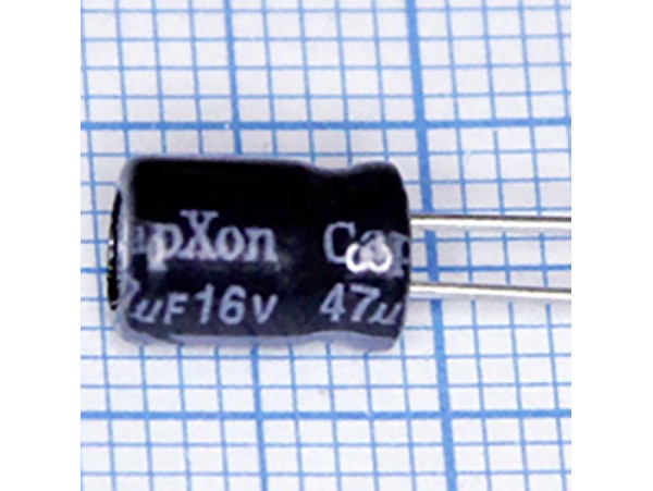 Конд.47/16V 0607 +105С Jamicon