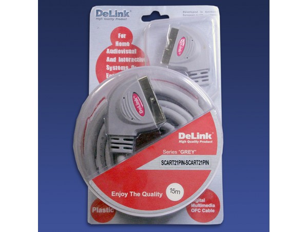 Шнур СК=СК DeLink 15,0м пластик