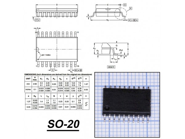 74HC373D   SO20