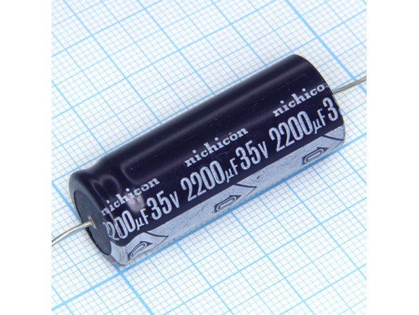 Конд.2200/35V 1640 аксиальный