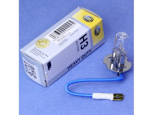 Лампа 24V 70W PK22s H3
