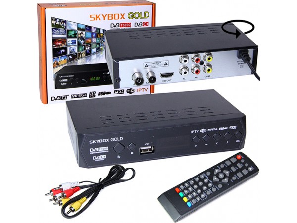 SKYBOX GOLD ресивер эфирный+кабельный