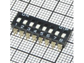 SDMR-8-X переключатель SMD DIP (DM-08)