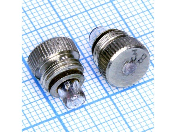 Лампа 3V 0,6W 2М8-1 СМ-3-0,6