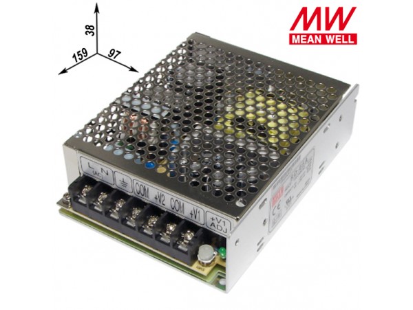 БП 5V6A/12V3A Клеммы RD-65A Блок питания