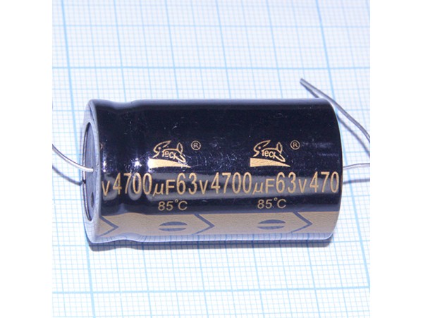 Конд.4700/63V(аксиал)