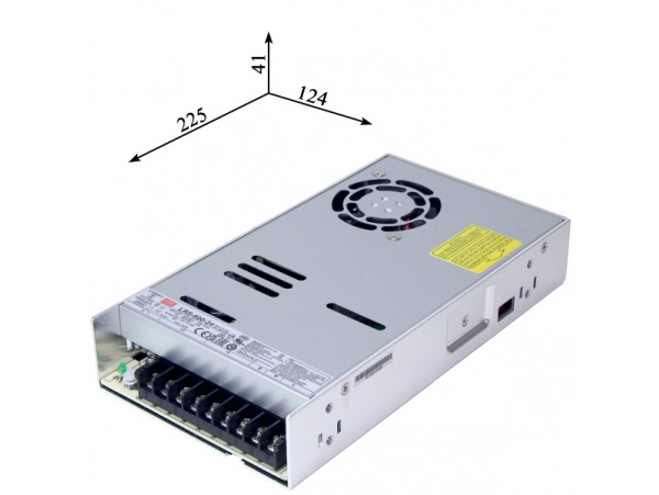 БП 24V25A Клеммы LRS-600-24 Блок питания