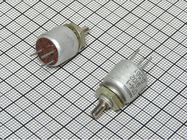 Резистор 100 кОм под гайку СП4-1а-0,5Вт ВС2-12