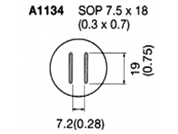 XY-A1134 насадка для термовозд паяльной станции