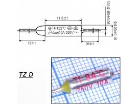 TZ D-094-10А Термопредохранитель