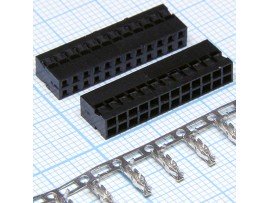 BLD2-24 2,00 розетка 24к.(2х12) на каб.