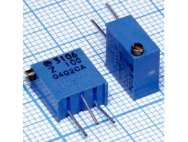 Резистор 10 Ом 3296Z-1-100 Trim