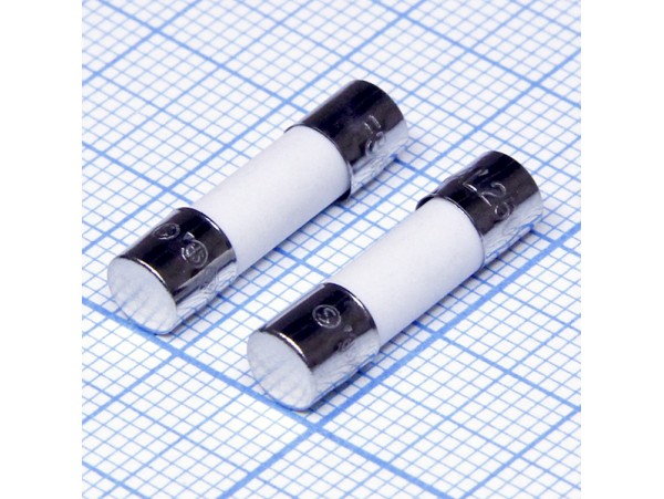 Пред.3,15А(d=5;L=20) 250V F керамика