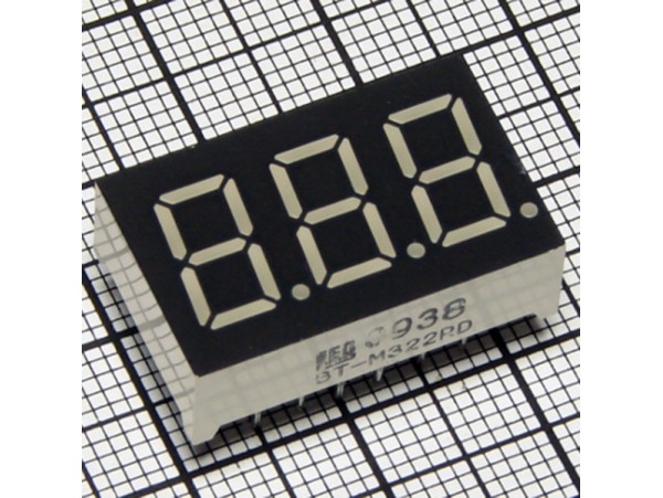 BT-M322RD Инд. LED G 3DIG