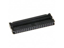 IDC2-40 (шаг 2,00мм) розетка 40к.(2х20)на шлейф