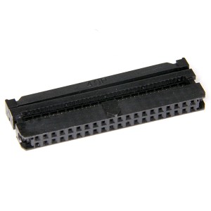 IDC2-40 (шаг 2,00мм) розетка 40к.(2х20)на шлейф