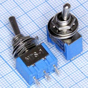 MTS-102 3A/250V Тумблер