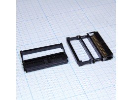 IDC1.27-68 (шаг 1,27мм) розетка 68к.(2х24)на шлейф