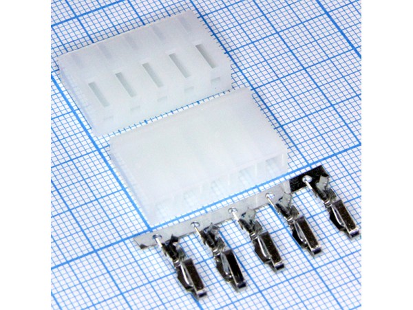 MHU-5 розетка 5к. на кабель 5,08мм