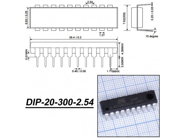 ATtiny2313V-10PU