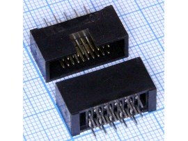 BH1.27-20 вилка 20к.(2х10) на плату IDC шаг 1,27мм
