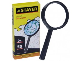 Лупа STANDARD д/чтения, 5 кратное увелич, d 50
