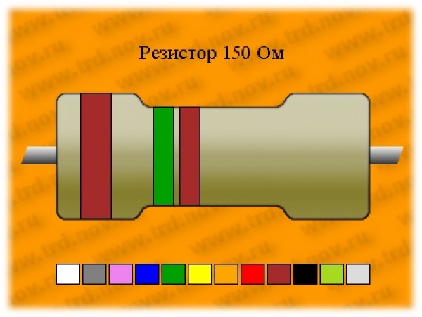 Резистор-0,5-150 Ом