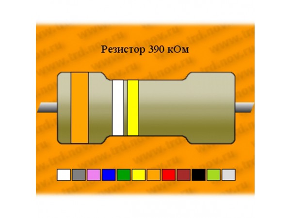 Резистор-2-390 кОм